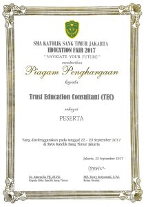 Certificate Sang Timur_TRUST Educatiom Consultant
